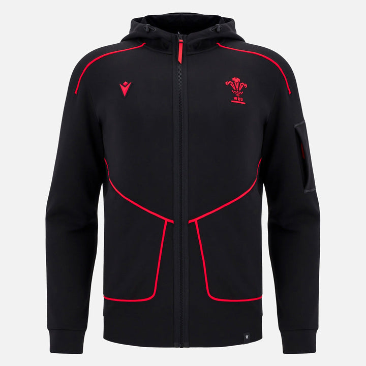 Macron Rugby Wales 2025/26 Athleisure Tech Hoodie Men’s