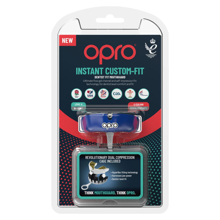OPRO Instant Custom Dentist Fit Mouthguard Kids