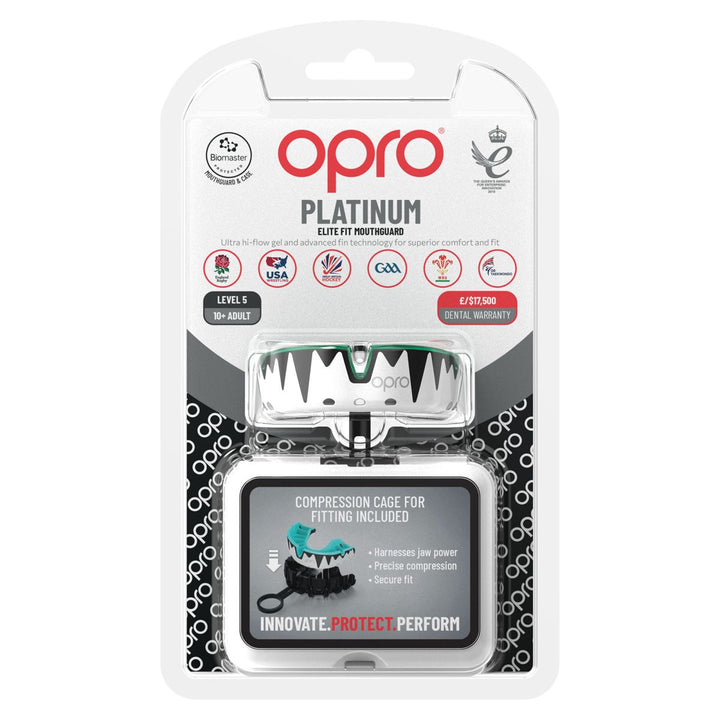 OPRO Platinum Elite Fit Mouthguard Adults