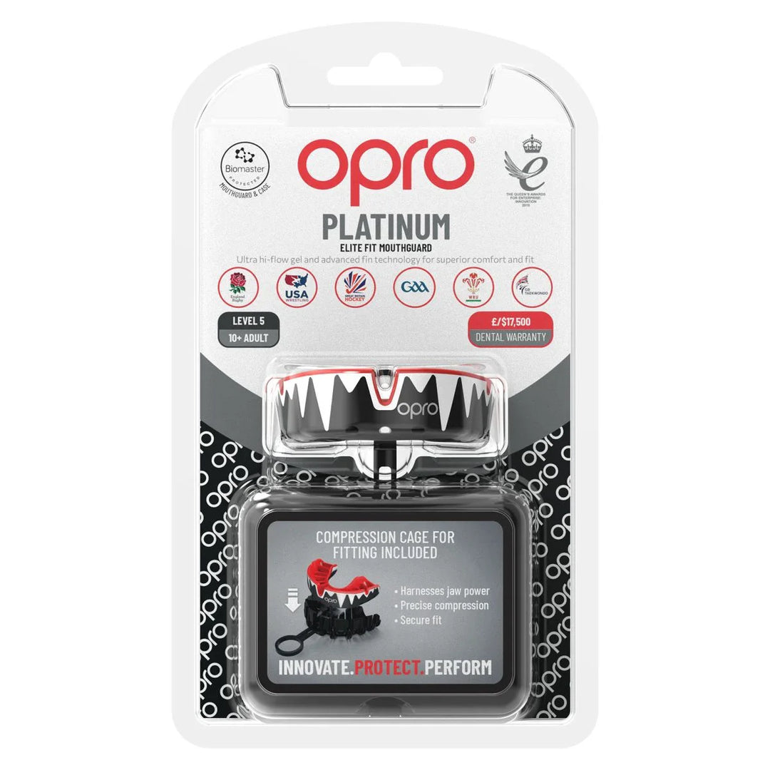 OPRO Platinum Elite Fit Mouthguard Adults