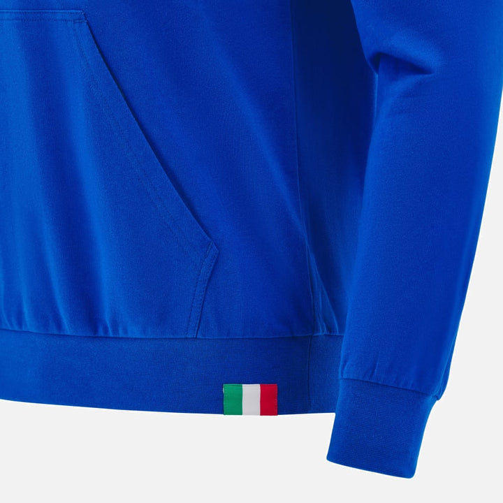 Macron Italy Rugby Supporters Hoodie Men