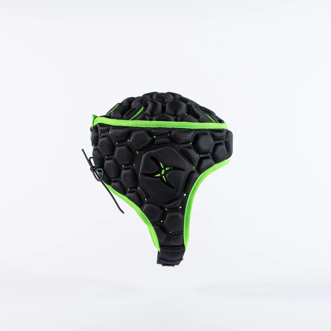 XP 250 Headguard Senior Black/Green