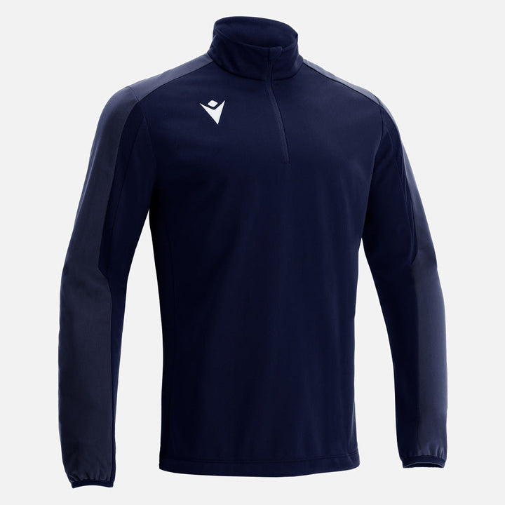 Maglia Macron Arno 1/4 Zip Senior Blu Navy