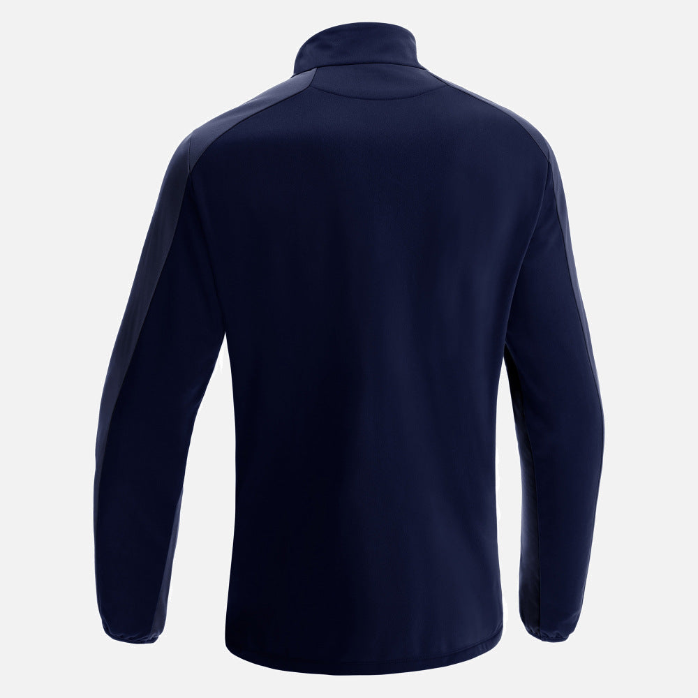 Maglia Macron Arno 1/4 Zip Senior Blu Navy