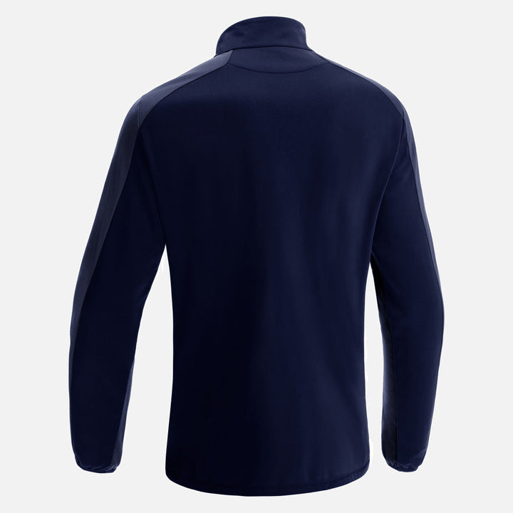 Maglia Macron Arno 1/4 Zip Senior Blu Navy