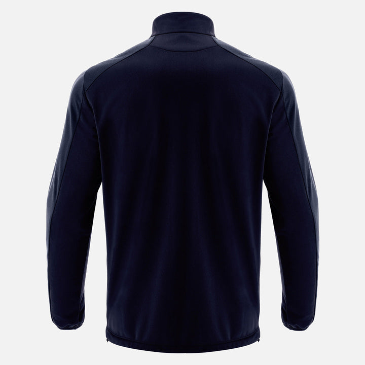 Maglia Macron Arno 1/4 Zip Senior Blu Navy