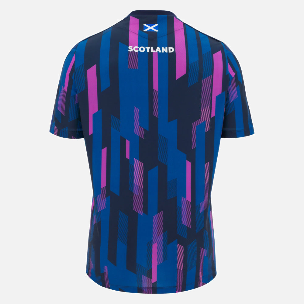 Macron Scottish Rugby 2025/26 Warm-Up Gym T-Shirt Men’s
