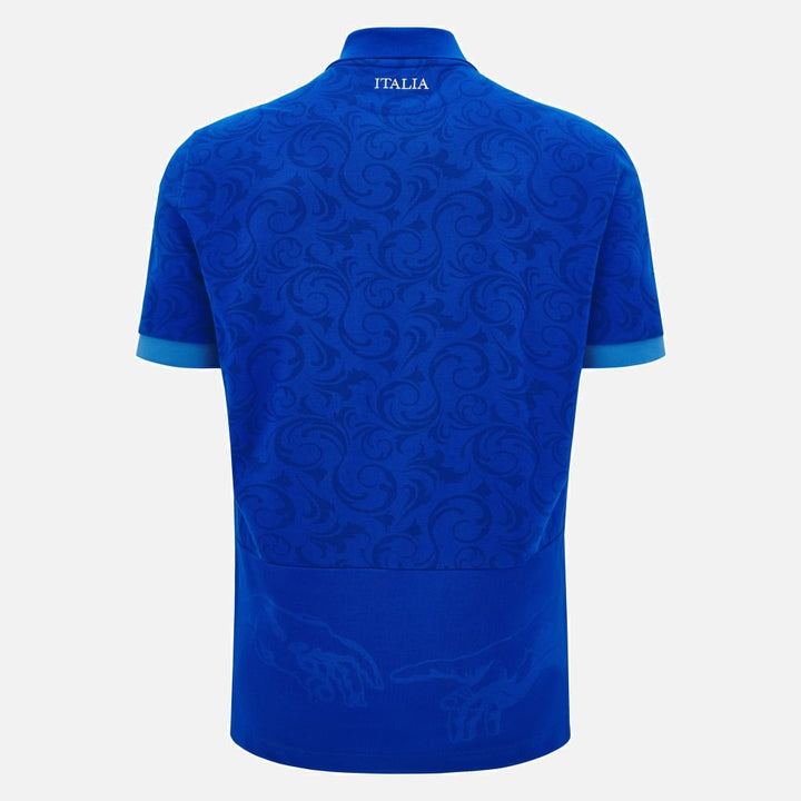 Macron Italy Rugby Cotton Replica Home Shirt Men