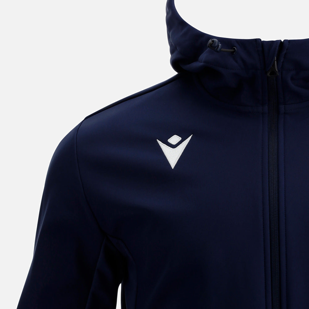 Macron Hooded Soft-Shell Jacket Himalaya Adults Navy