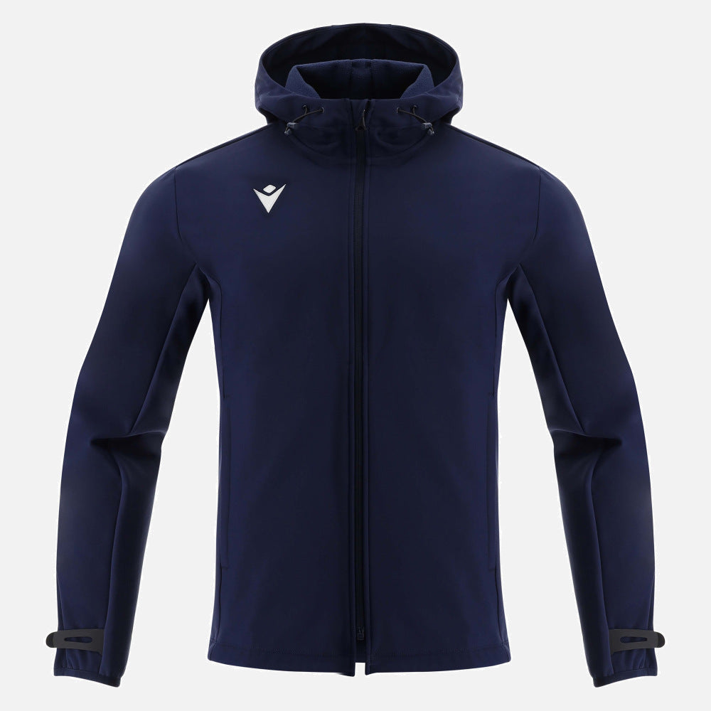 Macron Hooded Soft-Shell Jacket Himalaya Adults Navy