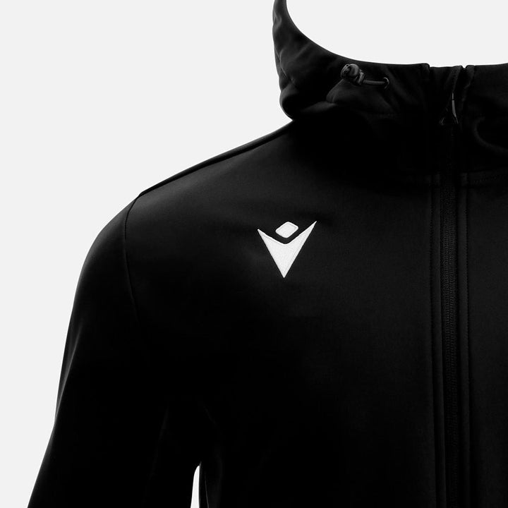 Macron Hooded Soft-Shell Jacket Himalaya Adults Black