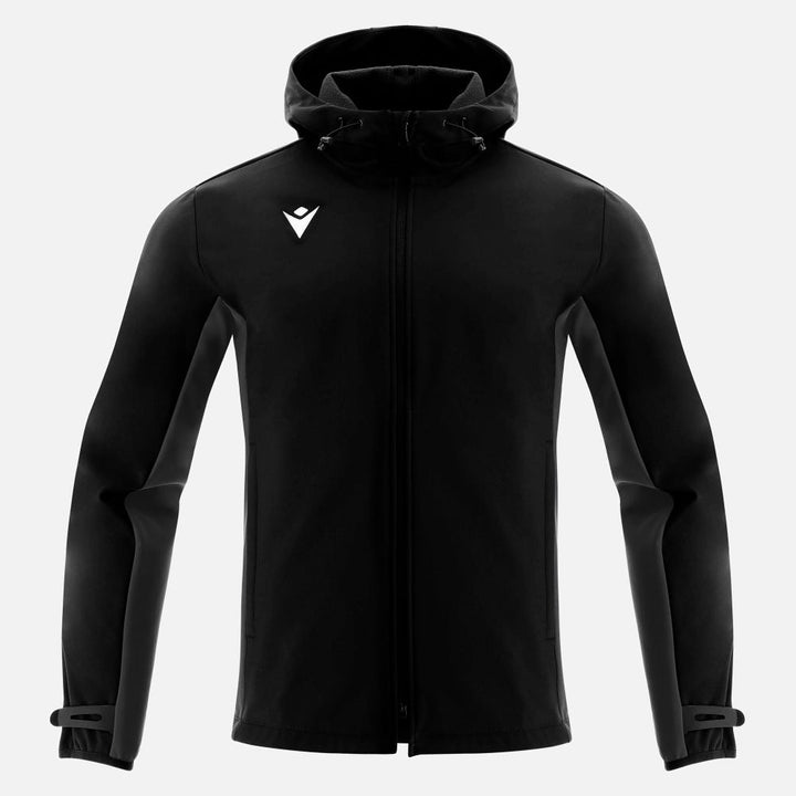 Macron Hooded Soft-Shell Jacket Himalaya Adults Black