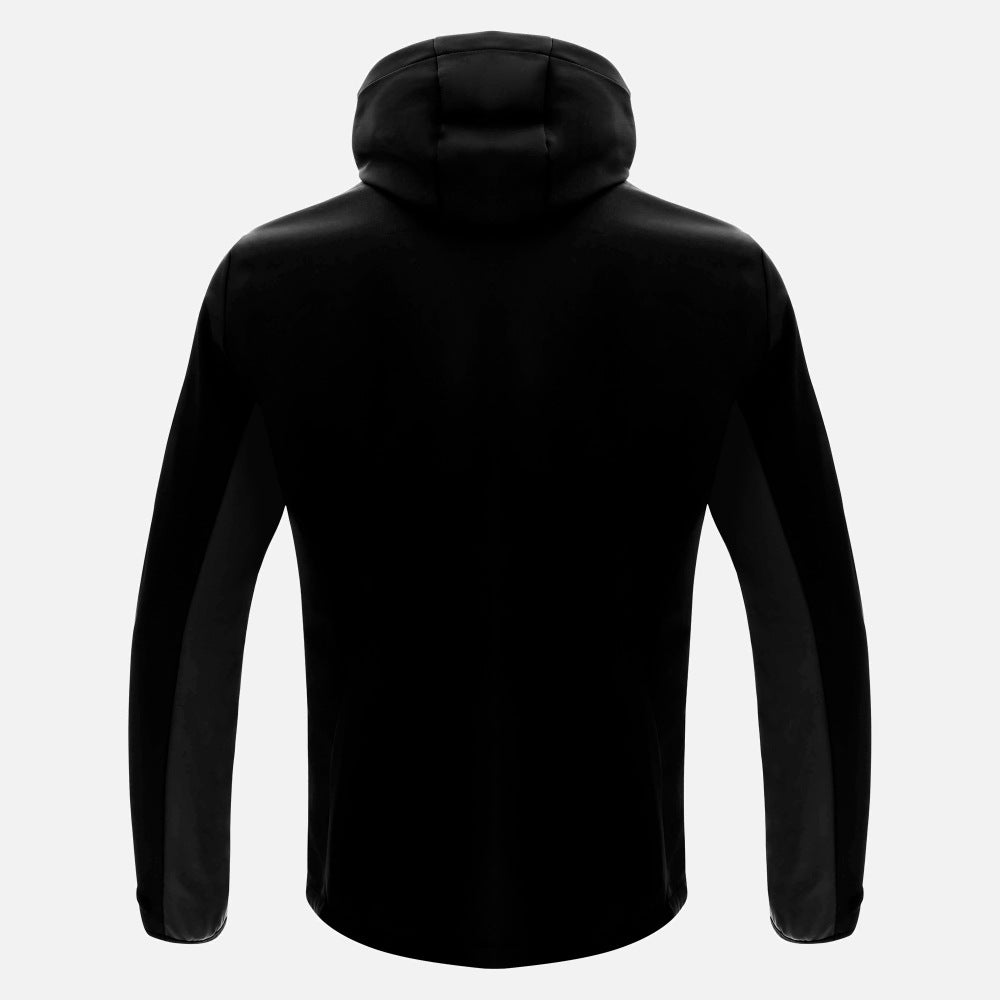 Macron Hooded Soft-Shell Jacket Himalaya Adults Black