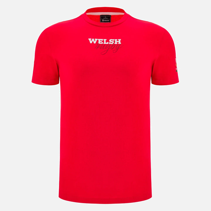 Macron Rugby Wales 2025/26 Fan T-Shirt Men’s