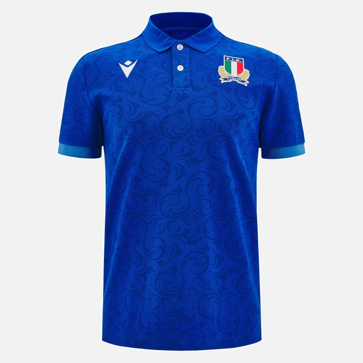 Macron Italy Rugby Cotton Replica Home Shirt Men