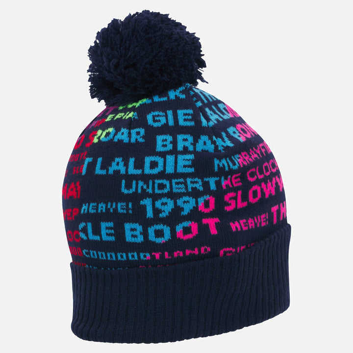 Macron Scotland Words Pom Pom Beanie 2025/26