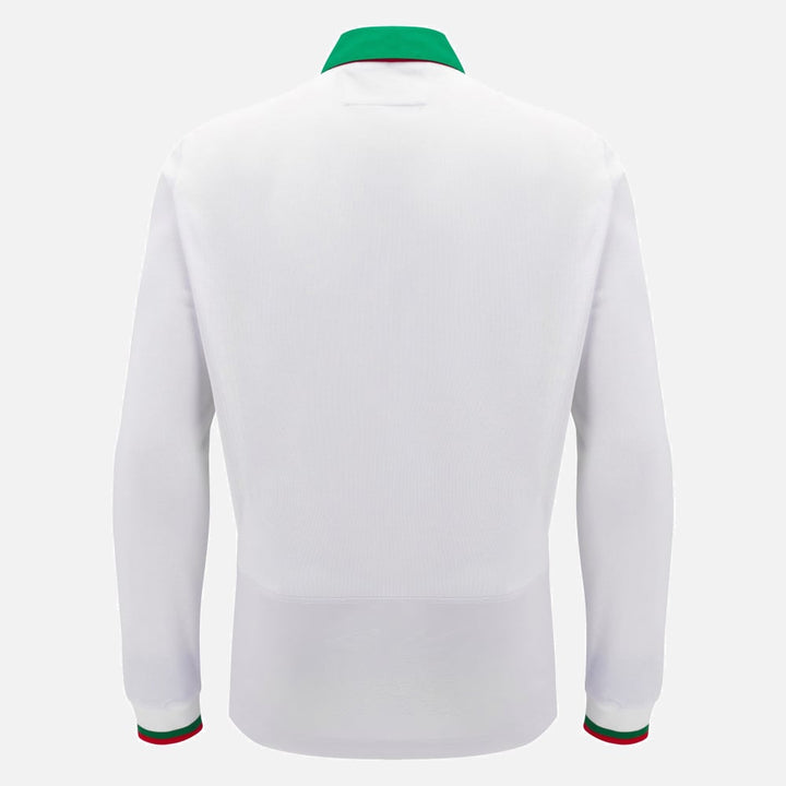 Macron Wales Rugby Long Sleeve Cotton Away Shirt Men