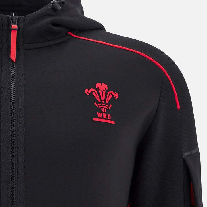Macron Rugby Wales 2025/26 Athleisure Tech Hoodie Men’s