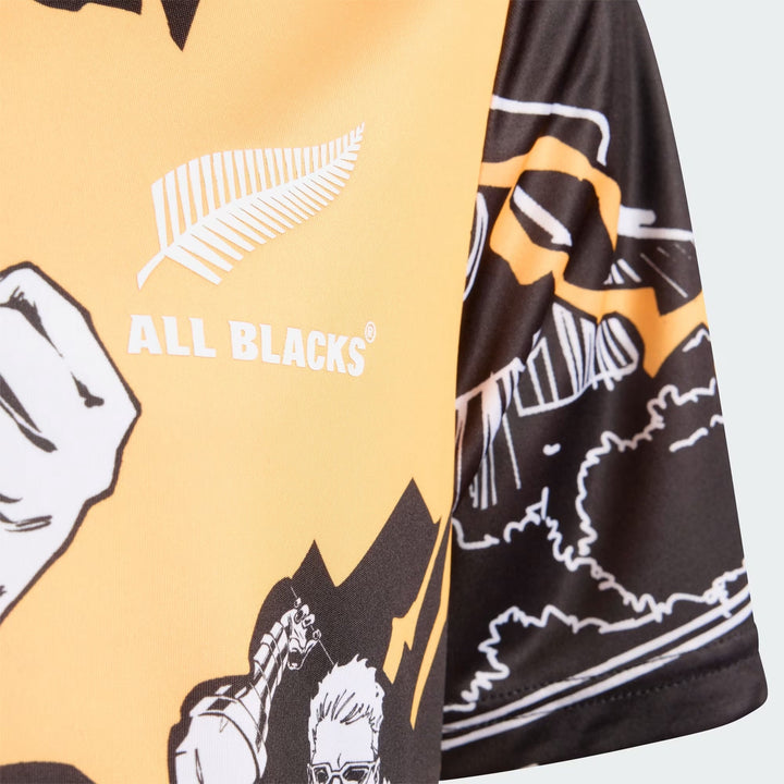 adidas All Blacks x Marvel Captains Run Shirt Kids
