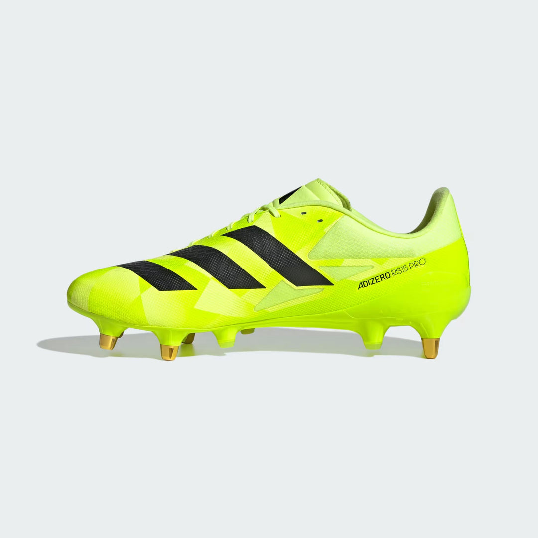 adidas Adizero RS15 Pro SG Rugby Boots Lucid Lemon
