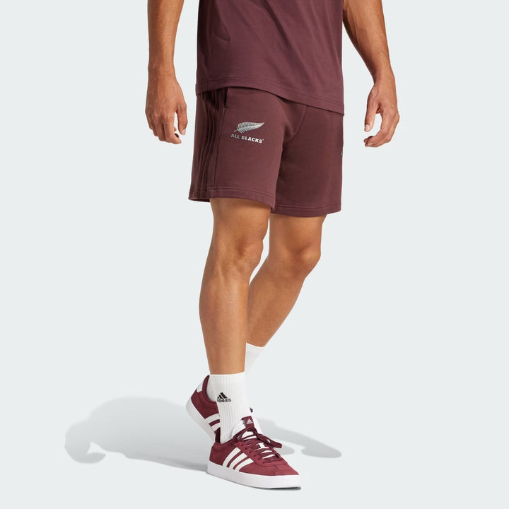 adidas All Blacks Men’s 3-Stripes French Terry Shorts
