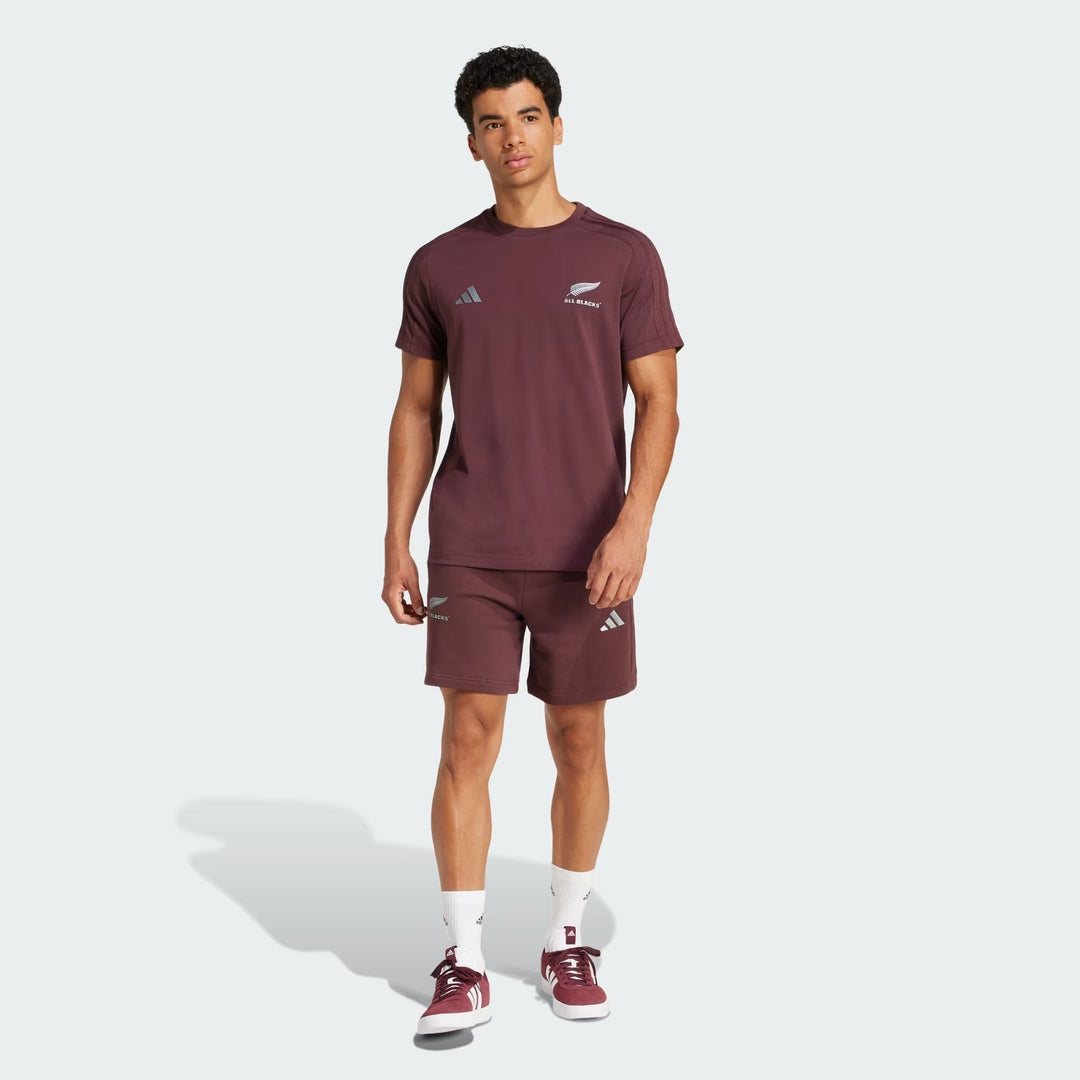 adidas All Blacks Men’s 3-Stripes French Terry Shorts