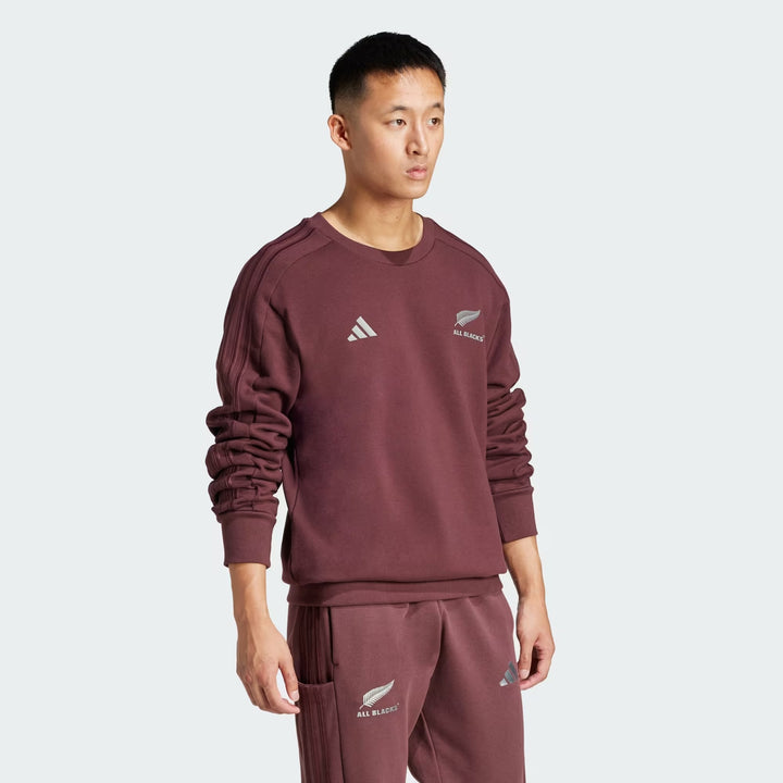 adidas All Blacks Men’s Sweatshirt Aurora Ruby