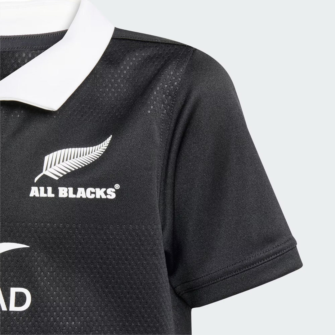 adidas All Blacks Rugby Home Shirt Kids 2025
