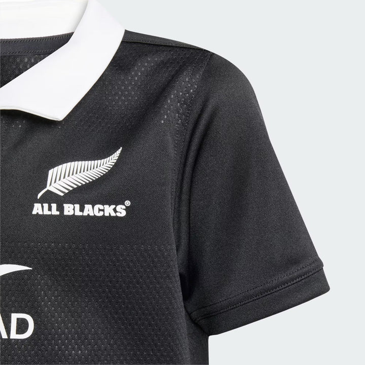 adidas All Blacks Rugby Home Shirt Kids 2025