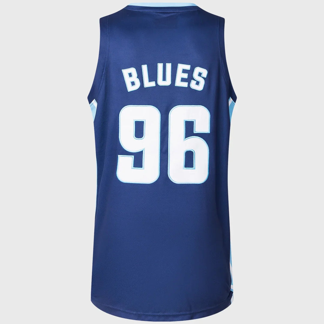 Classic Blues Super Rugby Basketball Jersey Blue 2025