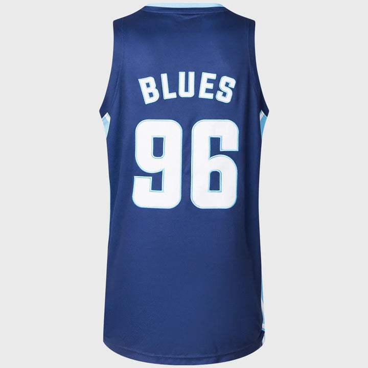 Classic Blues Super Rugby Basketball Jersey Blue 2025