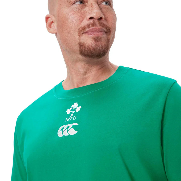 Canterbury Ireland Rugby 2024/25 Team Men’s Cotton T-Shirt