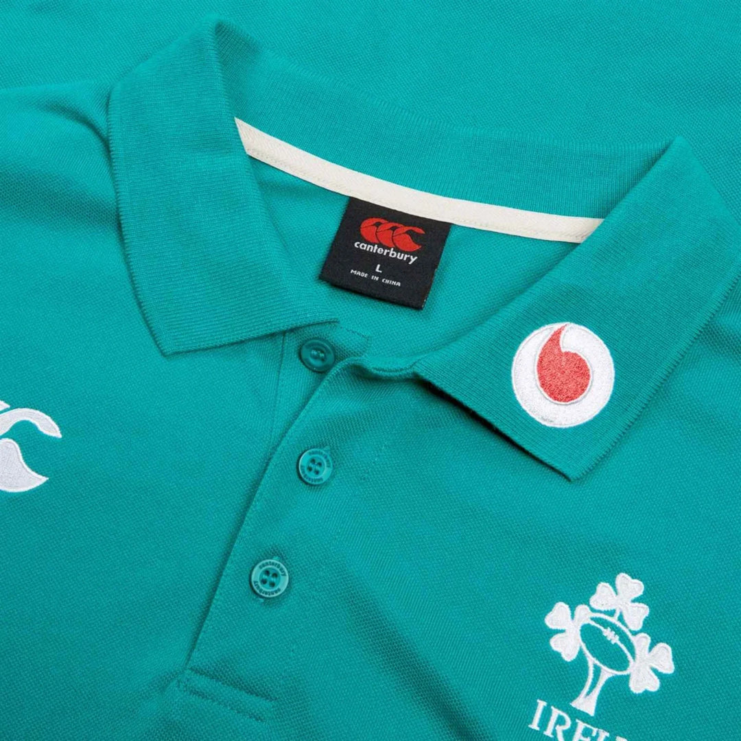 Canterbury Ireland 2024/25 Team Polo Shirt Men Green