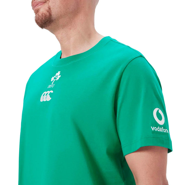 Canterbury Ireland Rugby 2024/25 Team Men’s Cotton T-Shirt