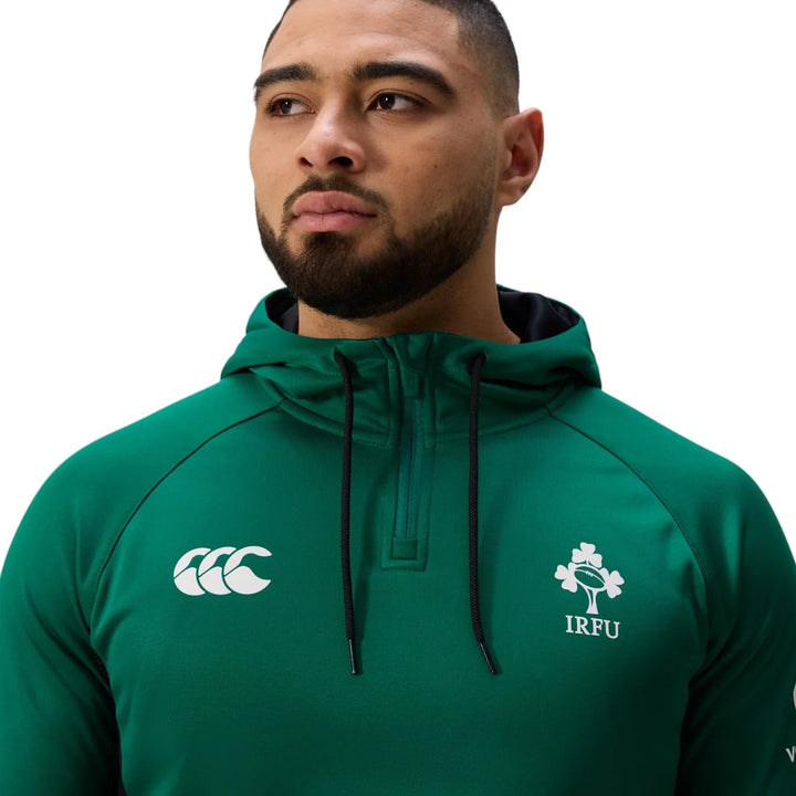 Canterbury Ireland IRFU Rugby Men’s Half-Zip Training Hoodie