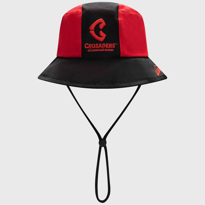Classic Crusaders Super Rugby Supporters Bucket Hat Red