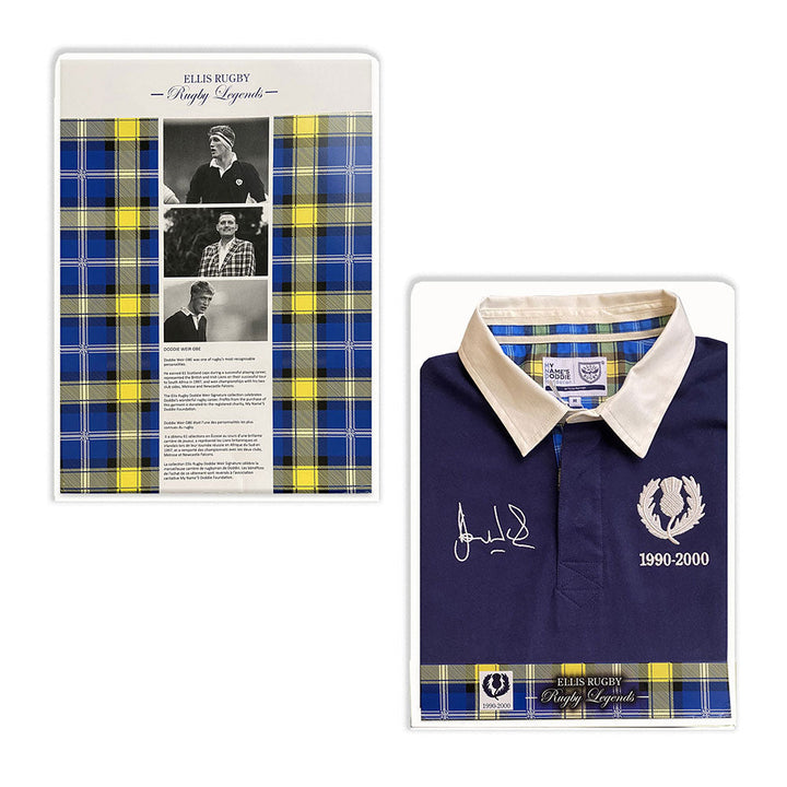 Ellis Rugby Doddie Weir Scotland Rugby Shirt