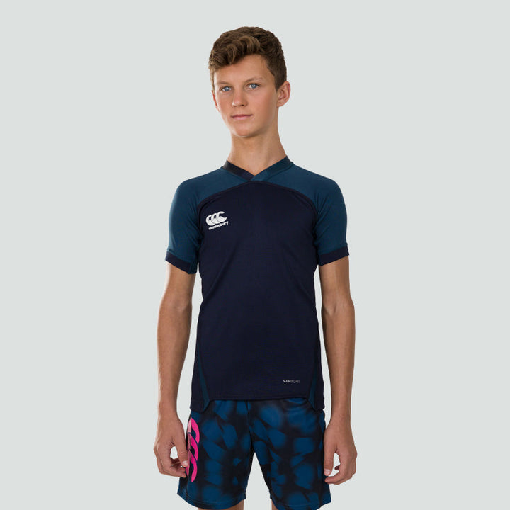 Canterbury Evader Rugby Shirt Junior Navy