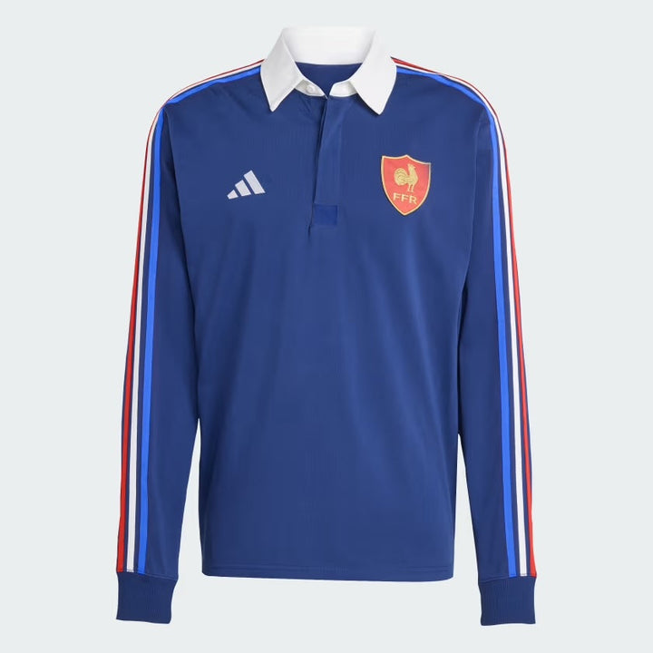 Adidas France Culture Long Sleeve Rugby Shirt Mens