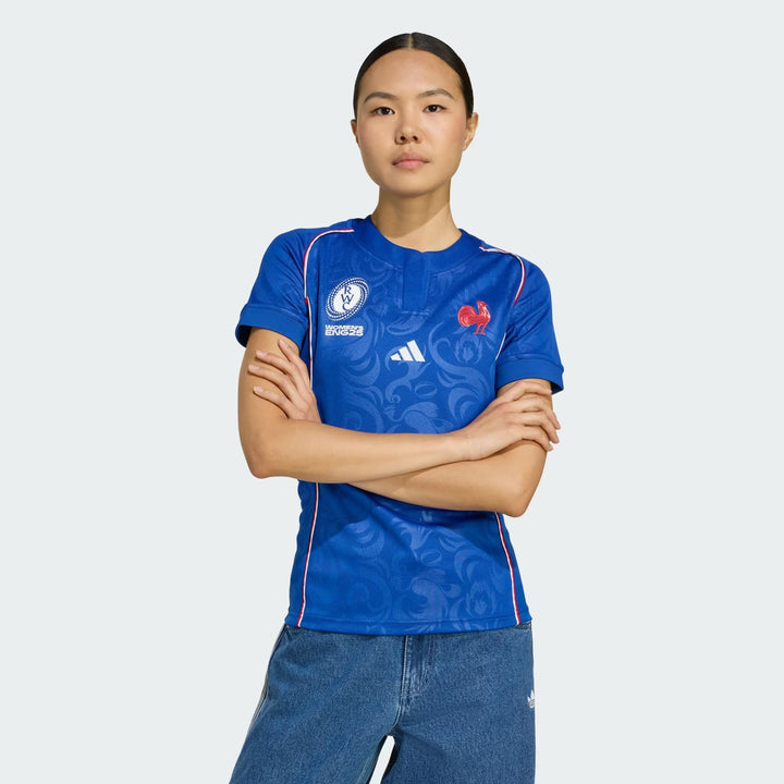 adidas France RWC Rugby Home Shirt Women
