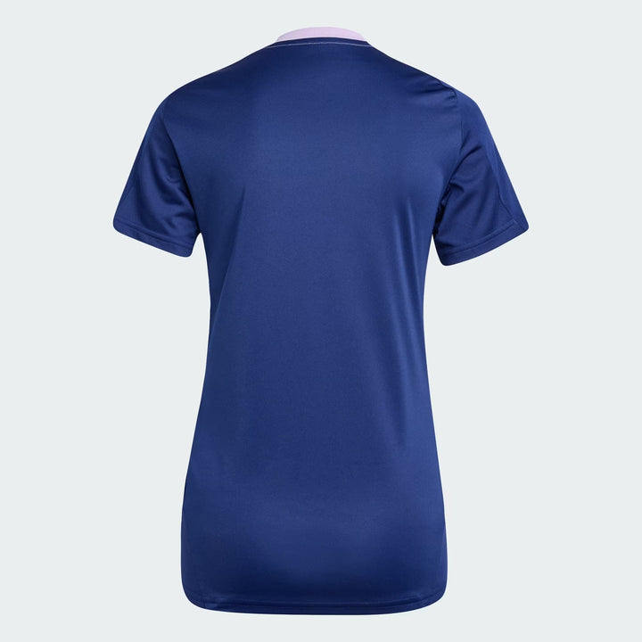 Maglietta sportiva adidas France da donna blu