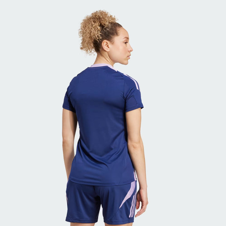 Maglietta sportiva adidas France da donna blu