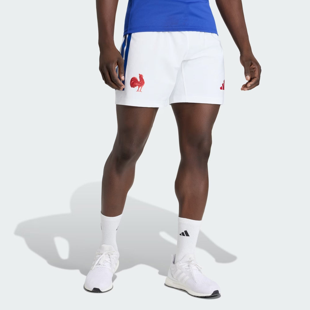 adidas France Replica Rugby Home Shorts Men