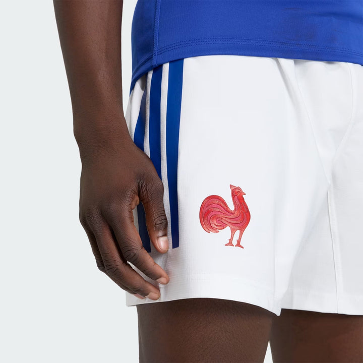 adidas France Replica Rugby Home Shorts Men