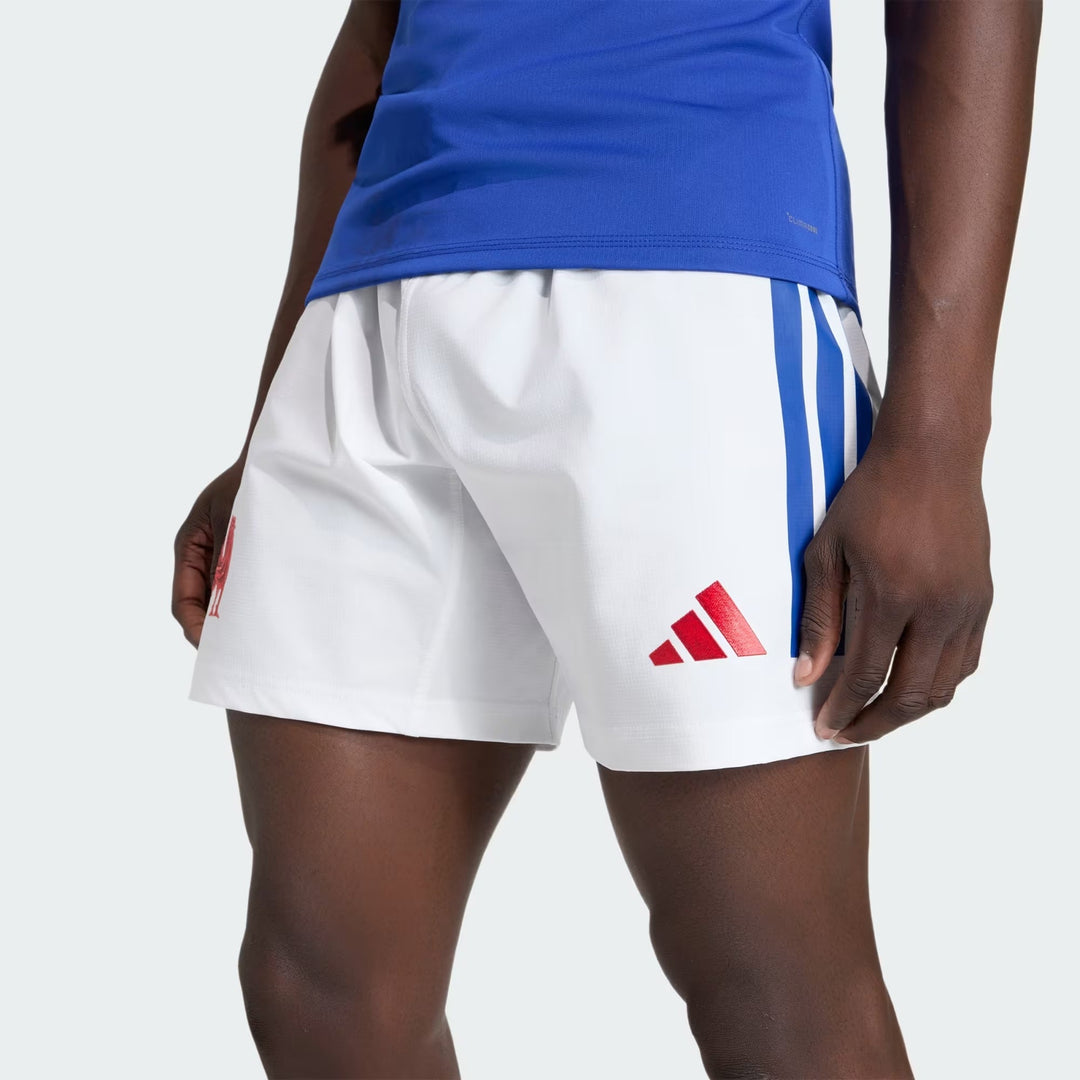 adidas France Replica Rugby Home Shorts Men