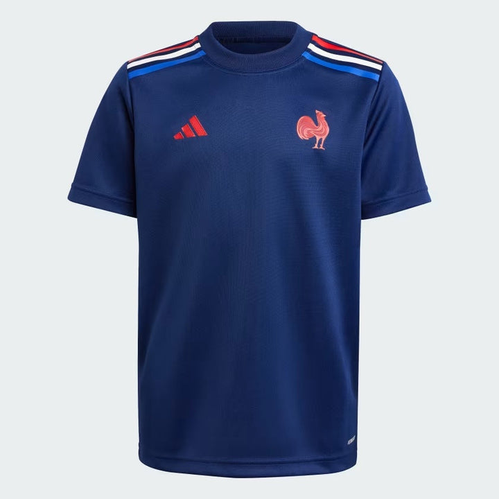 Adidas France Rugby Home Supporter T-shirt Kids