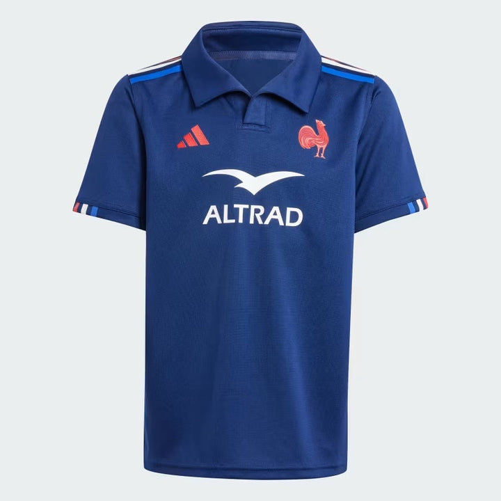 Adidas France Rugby Home Shirt Kids