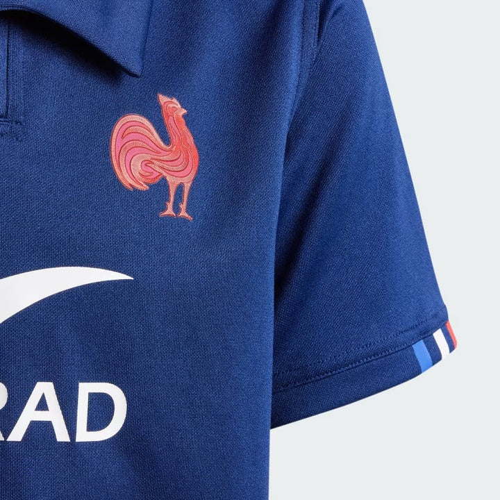 Adidas France Rugby Home Shirt Kids