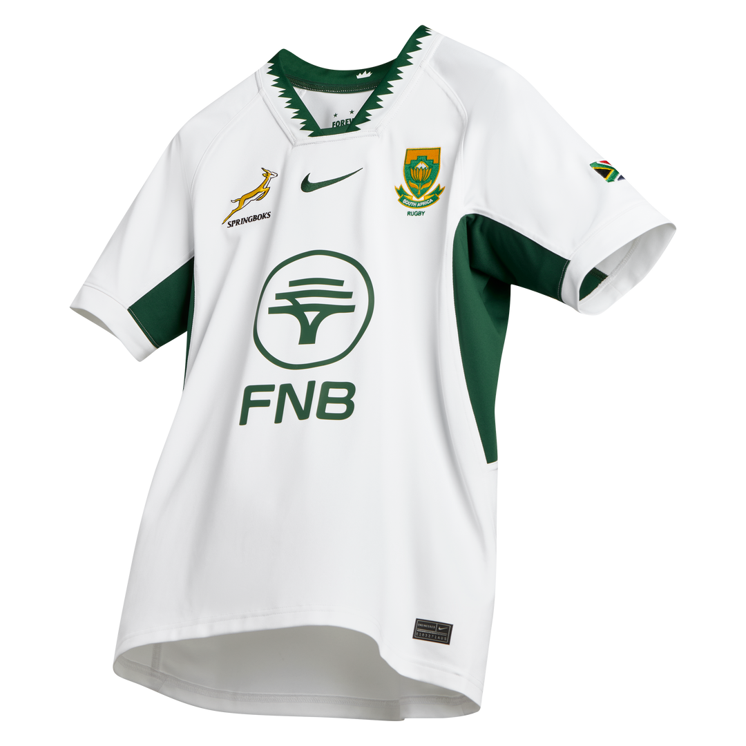 Nike Springboks Heren Stadium Rugby Shirt Away Wit