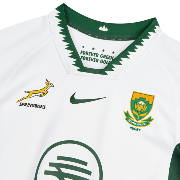 Nike Springboks Heren Stadium Rugby Shirt Away Wit
